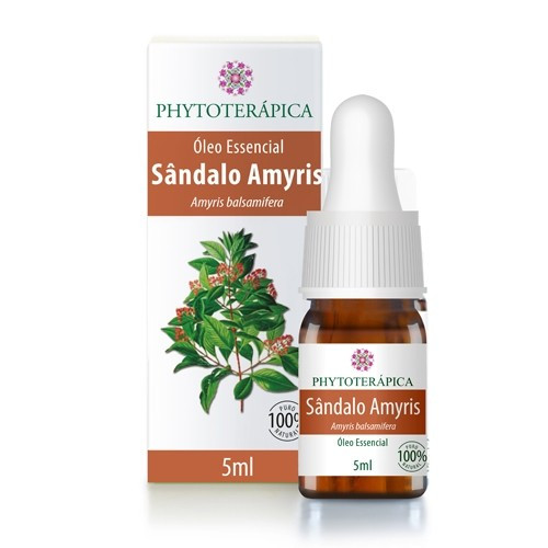 oleo essencial de sandalo amyris 5ml phytoterapica