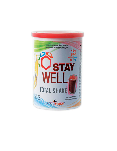 Total Shake 420 gr Stay Well - Sabor Baunilha