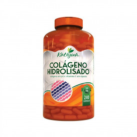 Colágeno Hidrolisado 500 mg c\ 240 cápsulas com vitamina c Katigua