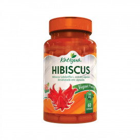 hibiscus 500mg 60 capsulas vegananas katigua