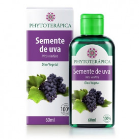 oleo vegetal de semente de uva 60ml phytoterapica