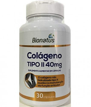 Colágeno Tipo II 40 mg 30 cápsulas